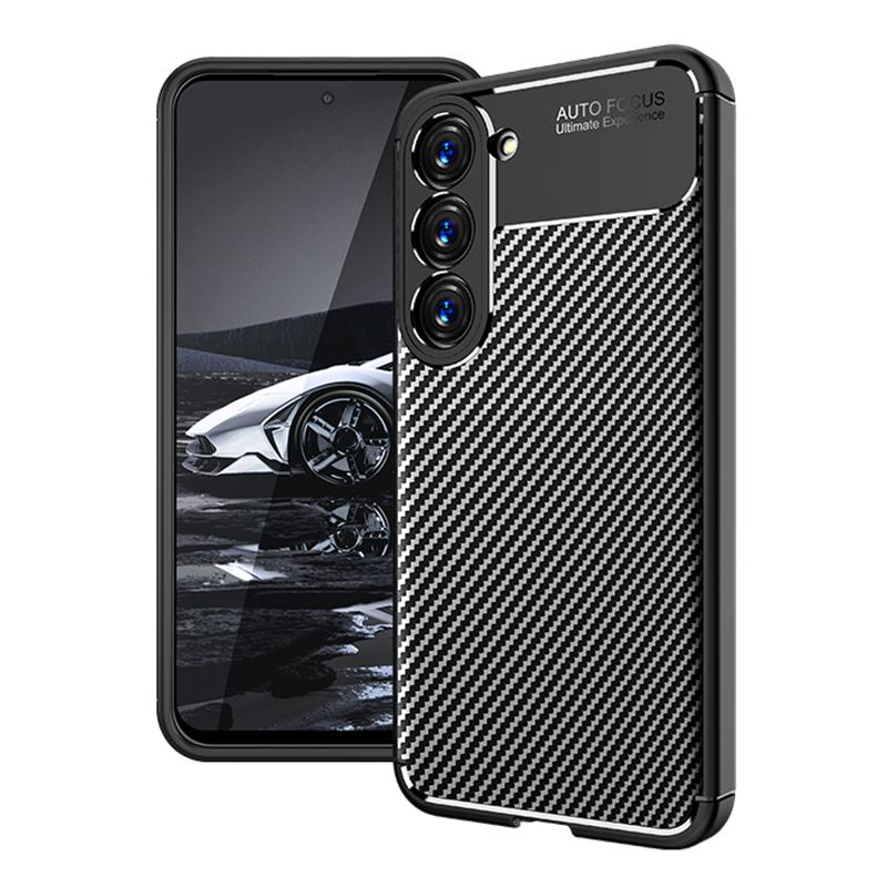For Samsung Galaxy S23+ Carbon Fiber Texture Flexible TPU Phone Case Drop-proof Back Cover Black
For Samsung Galaxy S23+ Carbon Fiber Texture Flexible TPU Phone Case Drop-proof Back Cover Black
