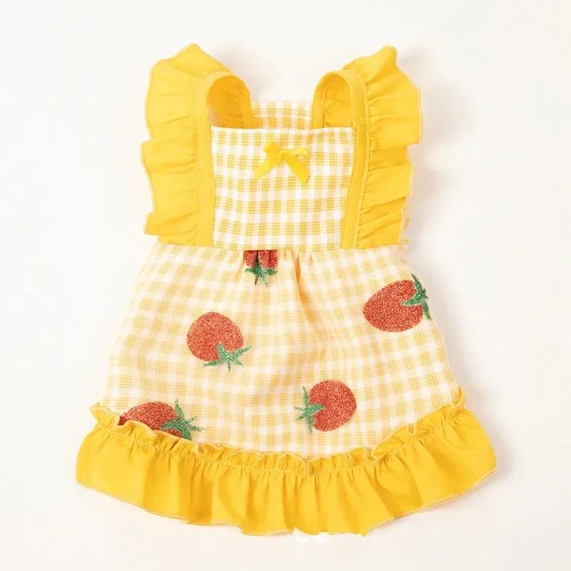 Cute Strawberry Summer Dog Dress XS Puppy Skirt Cat Chihuahua Yorkshire Yorkie Clothing Small Dog Costume Pet Dresses Apparel 3XL
Cute Strawberry Summer Dog Dress XS Puppy Skirt Cat Chihuahua Yorkshire Yorkie Clothing Small Dog Costume Pet Dresses Apparel 3XL
