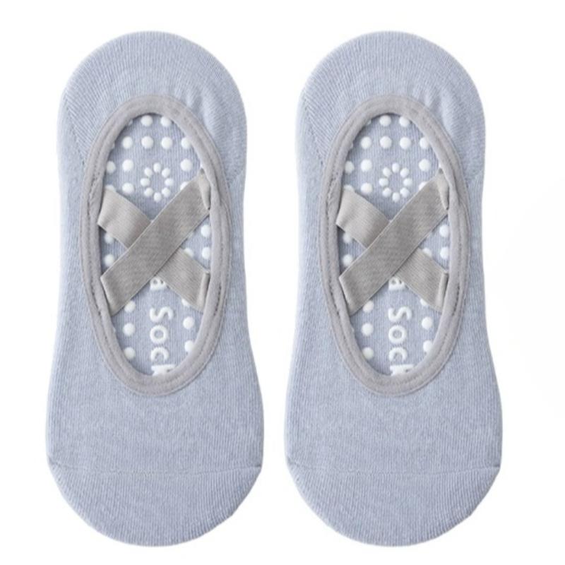 Breathable Yoga Socks with TPR Foot Fascia Ball Women Silicone Non-Slip Bandage Ladies Ballet Dance Fitness Workout Cotton Socks EU 35-40
Breathable Yoga Socks with TPR Foot Fascia Ball Women Silicone Non-Slip Bandage Ladies Ballet Dance Fitness Workout Cotton Socks EU 35-40