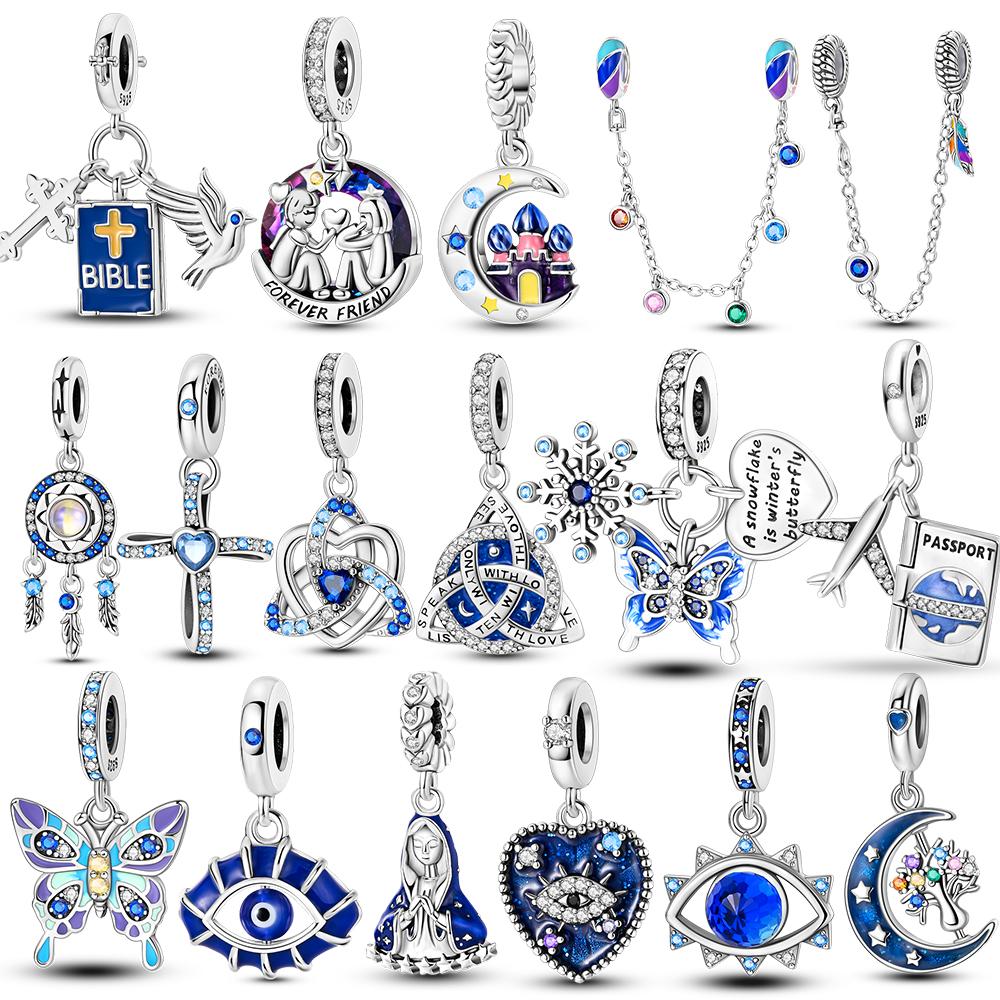 Настоящее серебро 925 пробы, синяя серия, подвески-бусины Богини, подходят для оригинального браслета, платовые подвески для женщин, подарок своими руками
Настоящее серебро 925 пробы, синяя серия, подвески-бусины Богини, подходят для оригинального браслета, платовые подвески для женщин, подарок своими руками