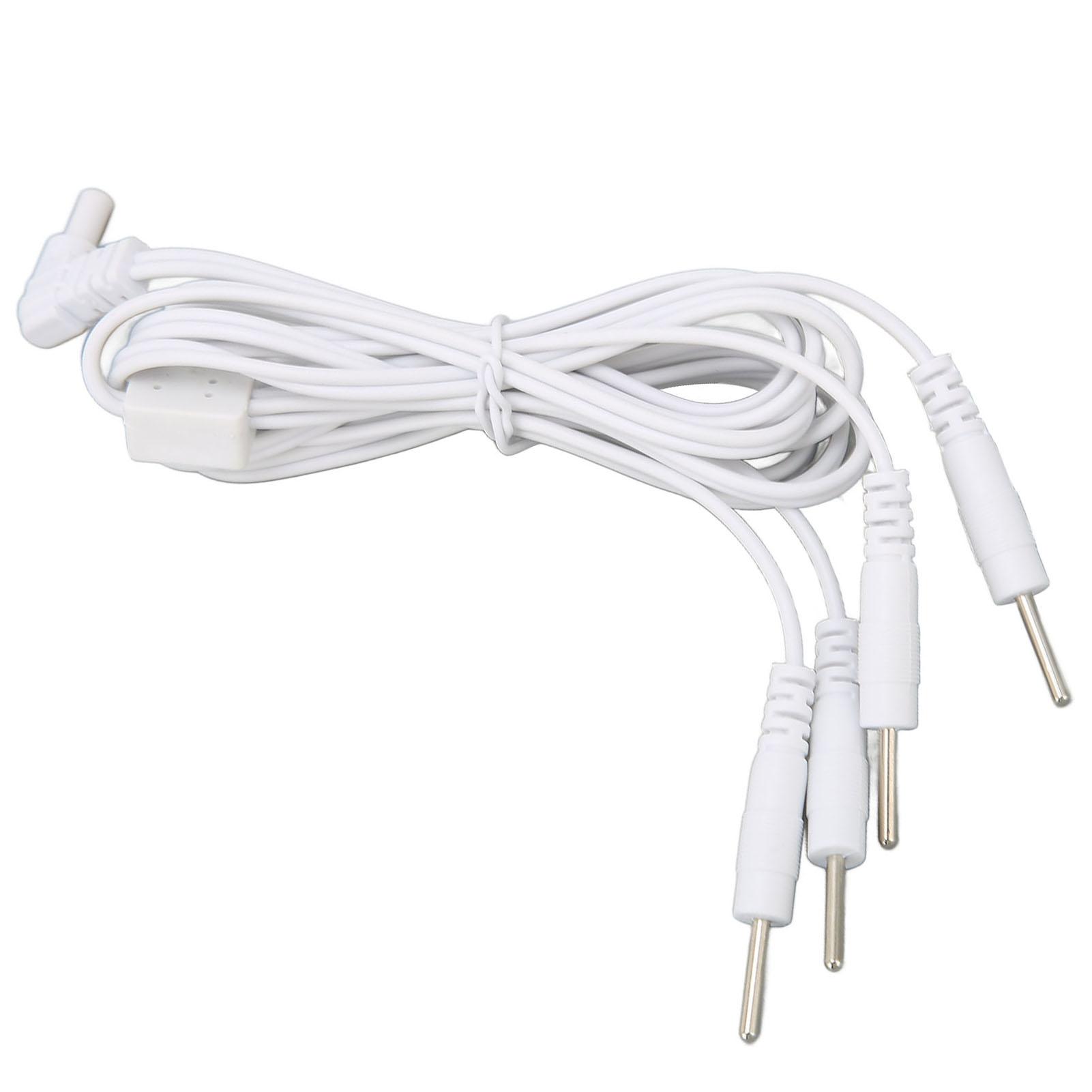 2.35mm Electrode Heat Wires 3.94ft TENS Unit Replacement Lead Wires Connector Cables for Electrotherapy Instruments
2.35mm Electrode Heat Wires 3.94ft TENS Unit Replacement Lead Wires Connector Cables for Electrotherapy Instruments