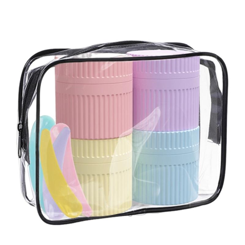 Pack of 4 Reusable Silicone Bottles with Secure Seal Technology Preventing Spills for Travel Gym or Daily Commute Use 1
Pack of 4 Reusable Silicone Bottles with Secure Seal Technology Preventing Spills for Travel Gym or Daily Commute Use 1