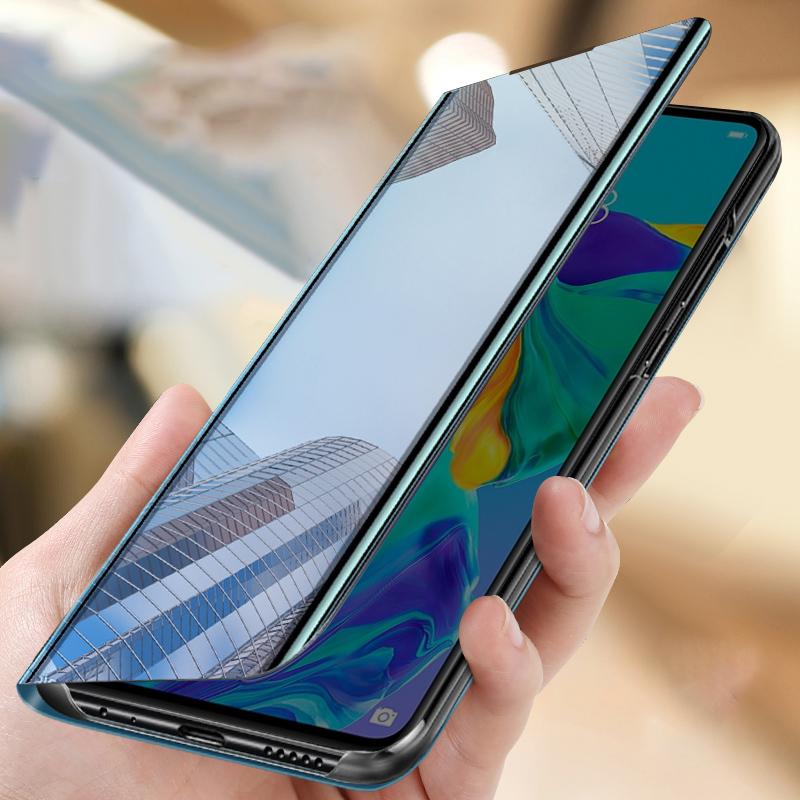 Прозрачный флип-чехол с зеркальным видом для Huawei P20 P30 P40 Pro NOVA 3 3I 5T Honor 20 20S 30 30S 30I 8A 8X 8C 8S 9X Y5 Y6 Y7 Y9 2019 P SMART, чехол-подставка 
Прозрачный флип-чехол с зеркальным видом для Huawei P20 P30 P40 Pro NOVA 3 3I 5T Honor 20 20S 30 30S 30I 8A 8X 8C 8S 9X Y5 Y6 Y7 Y9 2019 P SMART, чехол-подставка