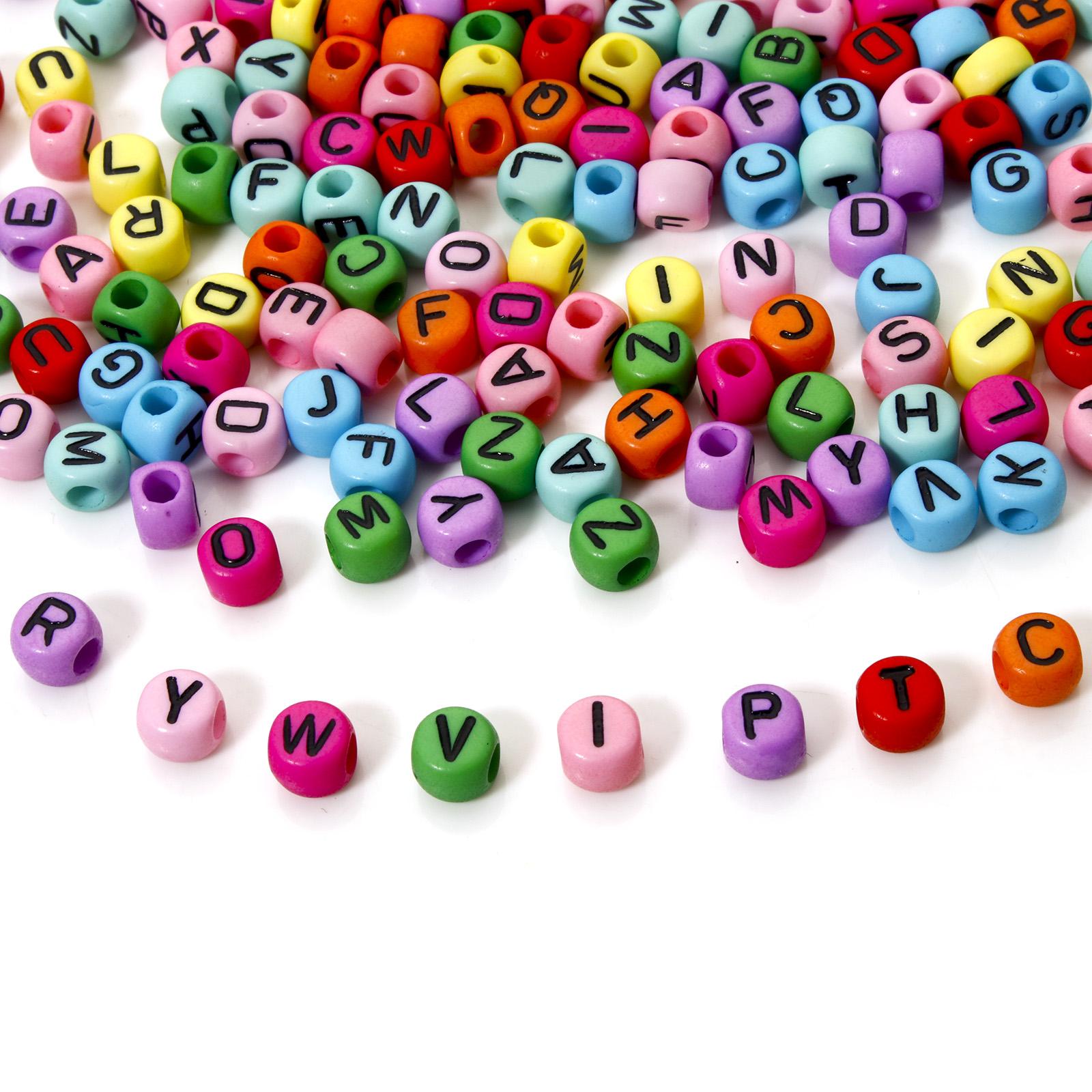 500 PCs Acrylic Beads For DIY Jewelry Making Flat Round At Random Mixed Message A-Z About 7mm x 6mm, Hole: Approx 2.6mm
500 PCs Acrylic Beads For DIY Jewelry Making Flat Round At Random Mixed Message A-Z About 7mm x 6mm, Hole: Approx 2.6mm