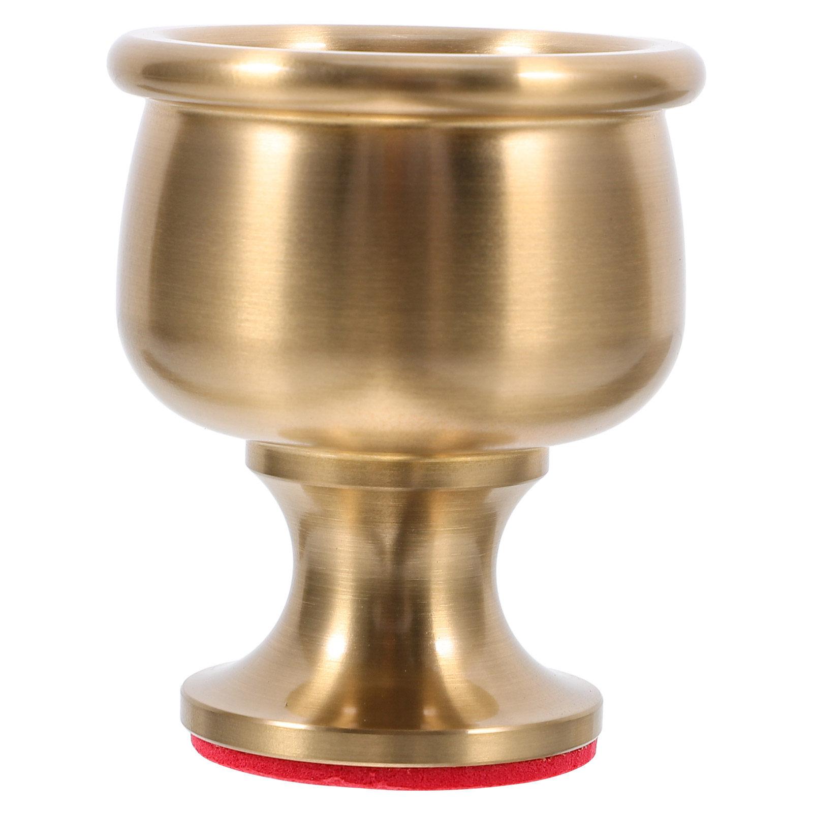Metal Brass Buddhism Cup Decorative Offering Goblet Smooth Finish Elegant Compact Size for Home Office Worship Tabletop Desktop China Mainland
Metal Brass Buddhism Cup Decorative Offering Goblet Smooth Finish Elegant Compact Size for Home Office Worship Tabletop Desktop China Mainland