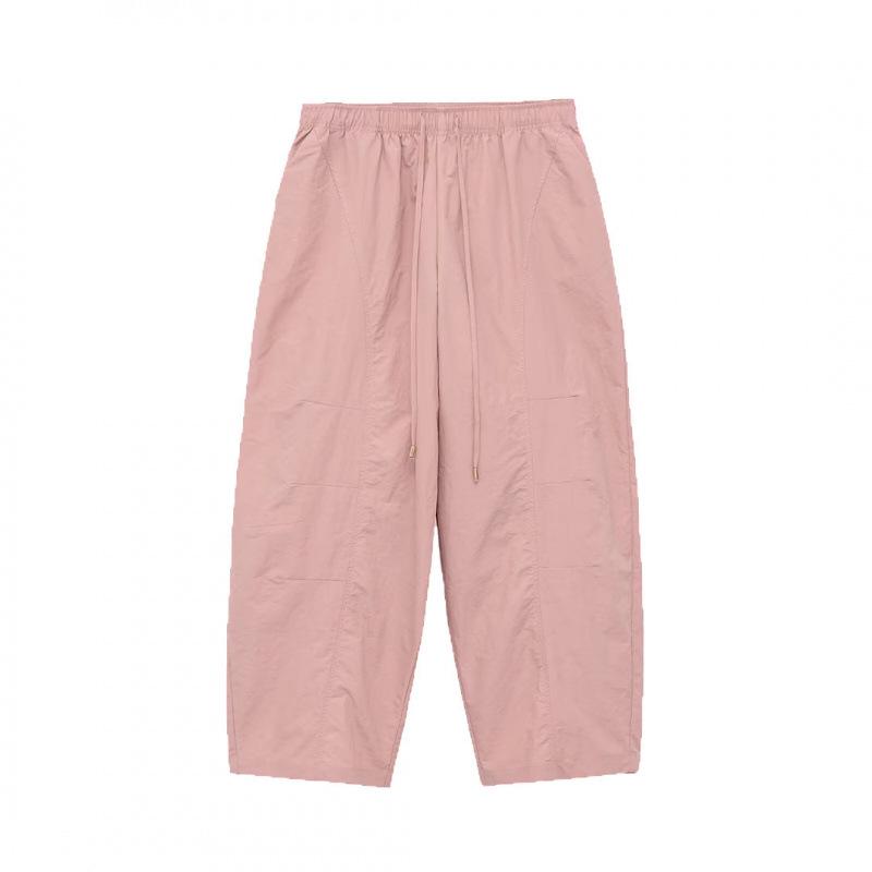 Spring 2026 European & American Mid-Waist Stretch Barrel Leg Pants Large рожевий
Spring 2026 European & American Mid-Waist Stretch Barrel Leg Pants Large рожевий