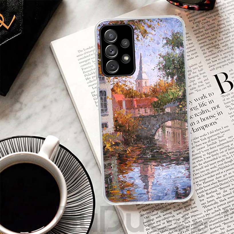 Claude Monet Garden Lotus Bridge Cover For Samsung Galaxy A51 A50 A71 A70 Phone Case A21S A31 A41 A10 A20E A30 A40 A01 A11 A6 A7 Samsung A40
Claude Monet Garden Lotus Bridge Cover For Samsung Galaxy A51 A50 A71 A70 Phone Case A21S A31 A41 A10 A20E A30 A40 A01 A11 A6 A7 Samsung A40