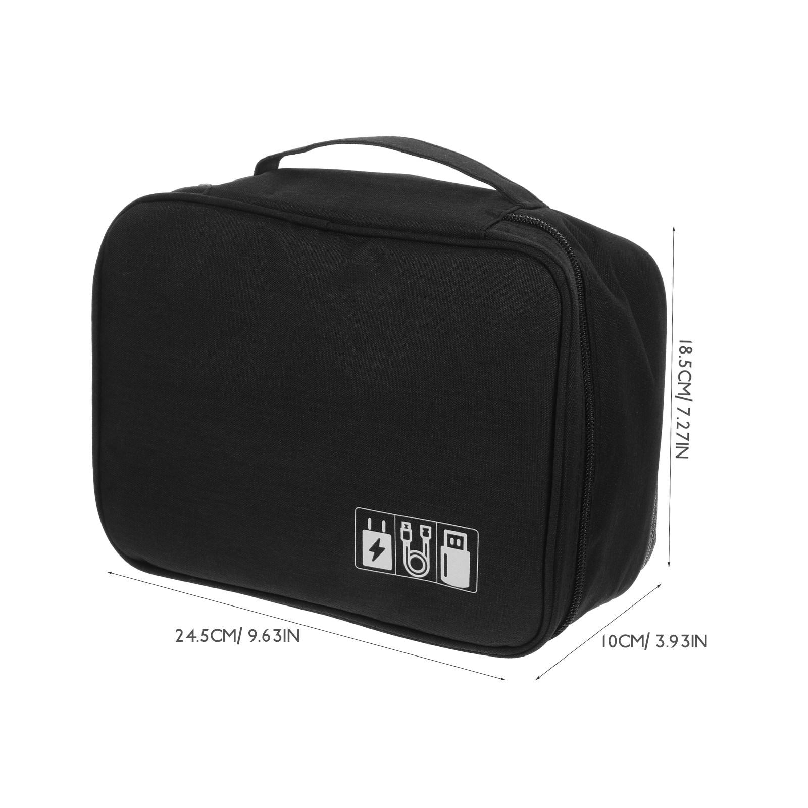 Large Capacity Digital Storage Bag Portable Shock-Absorbing Travel Case Electronics Organizer Camera Charger Cord Organizer чёрный
Large Capacity Digital Storage Bag Portable Shock-Absorbing Travel Case Electronics Organizer Camera Charger Cord Organizer чёрный