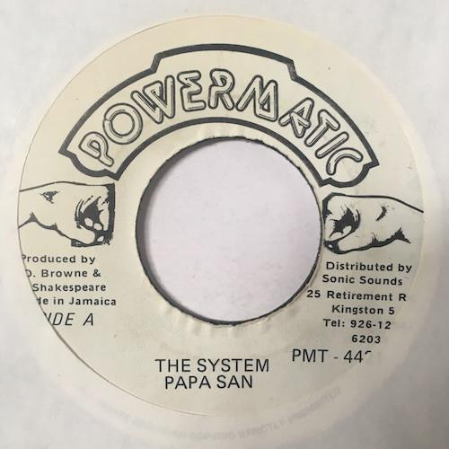 7-дюймовая пластинка PAPA SAN - The System PMT4421 Powermatic Ямайка Регги, Ска и Даб Б/У
7-дюймовая пластинка PAPA SAN - The System PMT4421 Powermatic Ямайка Регги, Ска и Даб Б/У