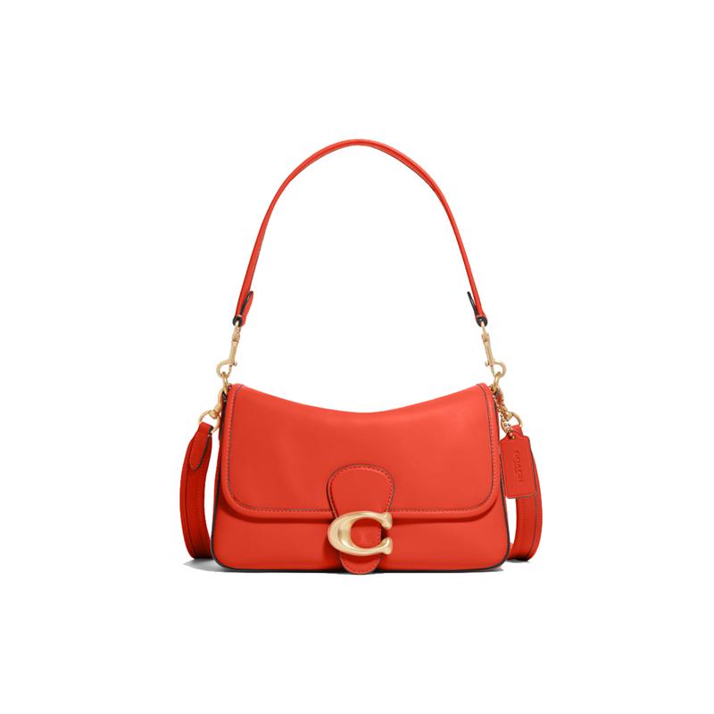 COACH Soft Tabby 26 Gold Logo Logo Snap Flap Leather Underarm Bag Crossbody Shoulder Bag Medium Women Red золотий
COACH Soft Tabby 26 Gold Logo Logo Snap Flap Leather Underarm Bag Crossbody Shoulder Bag Medium Women Red золотий