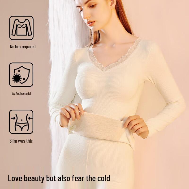 Женский бесшовный термокомплект с кружевным воротником L
Женский бесшовный термокомплект с кружевным воротником L