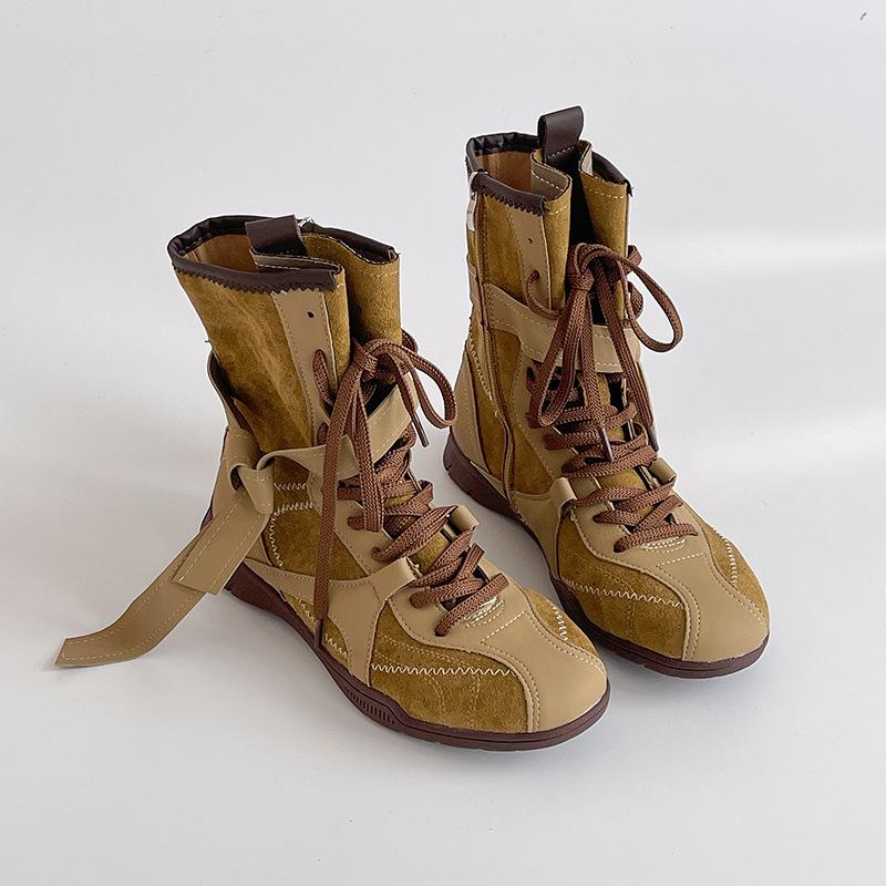 Боксерки в нишевом цветовом решении в стиле ретро, женские осенне-зимние модные универсальные ботильоны Мартин с контрастной вставкой 35 хаки
Боксерки в нишевом цветовом решении в стиле ретро, женские осенне-зимние модные универсальные ботильоны Мартин с контрастной вставкой 35 хаки