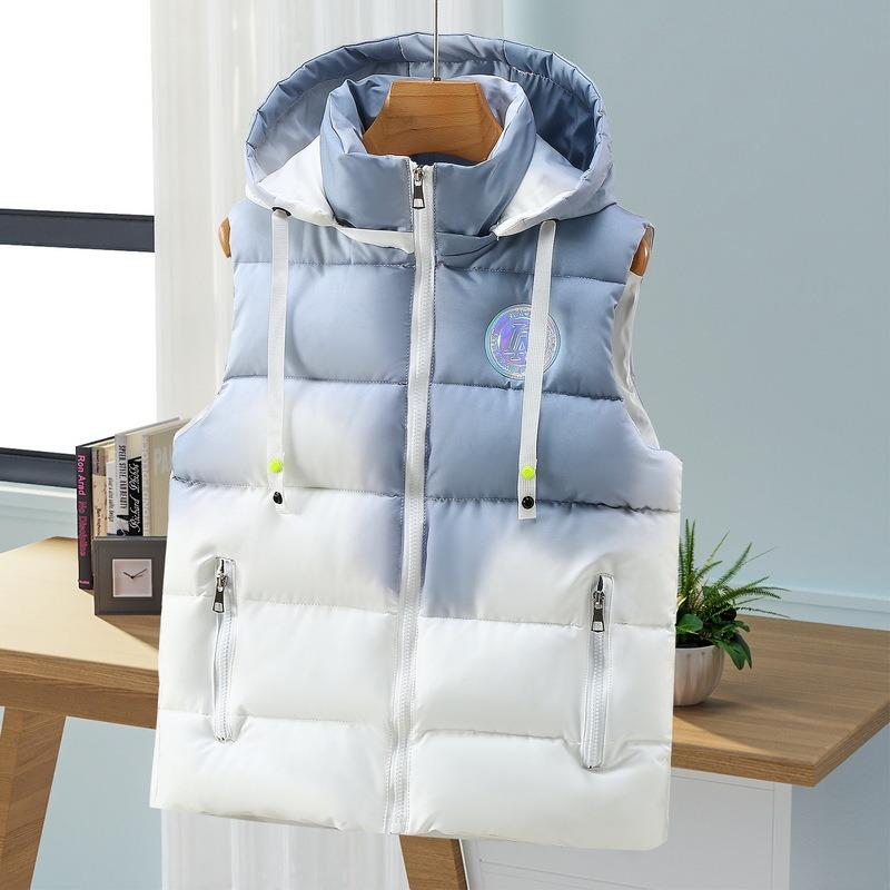 Постепенное изменение осень и зима пуховый хлопок верхняя одежда жилет осень и зима мужской и женский теплый утолщенный студенческий жилет новая жилетка куртка 5XL (165-90 kg) серый
Постепенное изменение осень и зима пуховый хлопок верхняя одежда жилет осень и зима мужской и женский теплый утолщенный студенческий жилет новая жилетка куртка 5XL (165-90 kg) серый