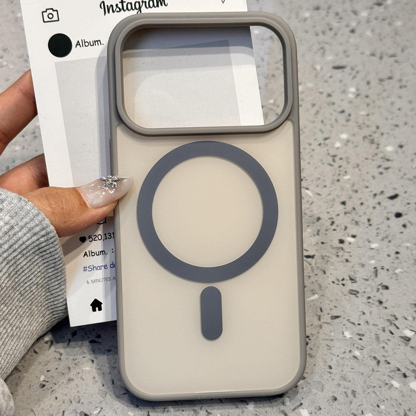 Matte Soft Bumper Hybrid Case for iPhone 17 17E 16 16E 14 15 Plus 13 12 11 Pro Max For Magsafe Magnetic Armor Skin Cover iPhone 12
Matte Soft Bumper Hybrid Case for iPhone 17 17E 16 16E 14 15 Plus 13 12 11 Pro Max For Magsafe Magnetic Armor Skin Cover iPhone 12