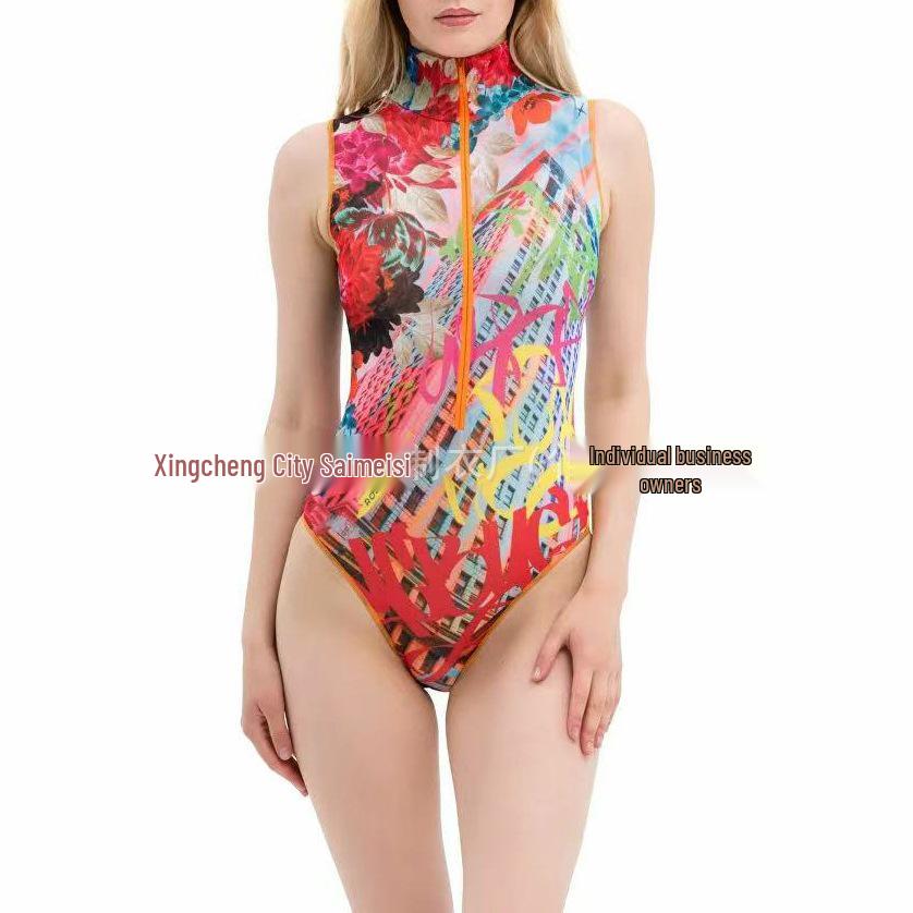 Women s Zip-Up Cross-Strap Mesh Swimsuit - Sleeveless, Sexy European & American Style S
Women s Zip-Up Cross-Strap Mesh Swimsuit - Sleeveless, Sexy European & American Style S