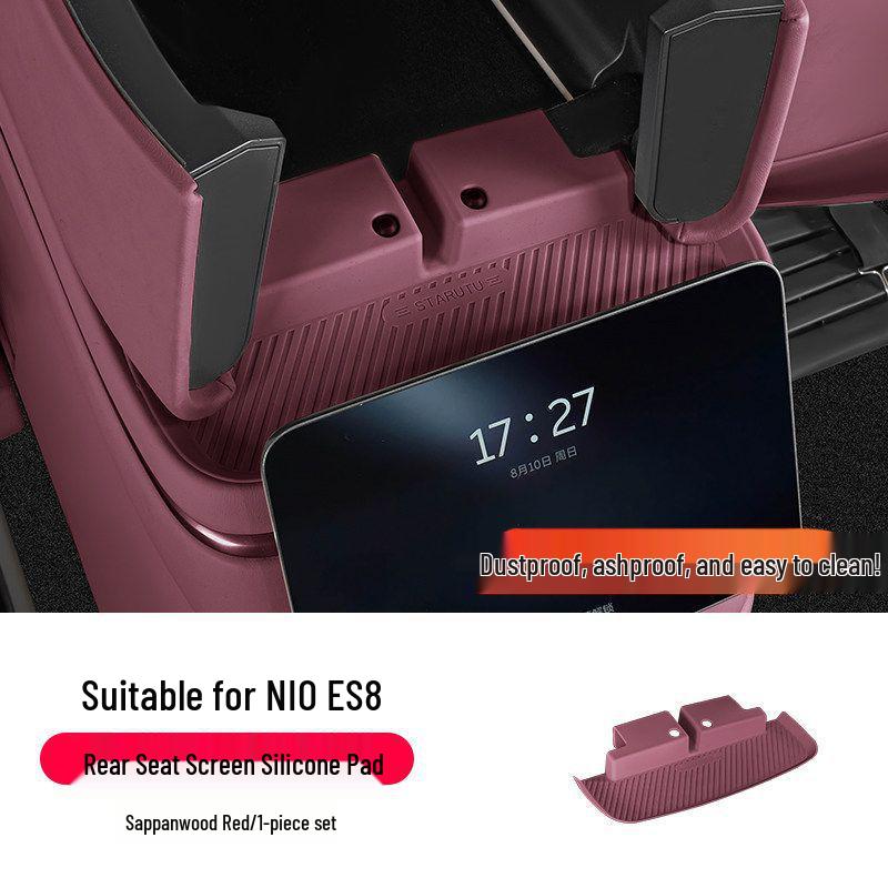 Nio ES8 Rear Seat Control Screen Silicone Pad - Dustproof Car Interior Decoration Accessory for 26 Models
Nio ES8 Rear Seat Control Screen Silicone Pad - Dustproof Car Interior Decoration Accessory for 26 Models