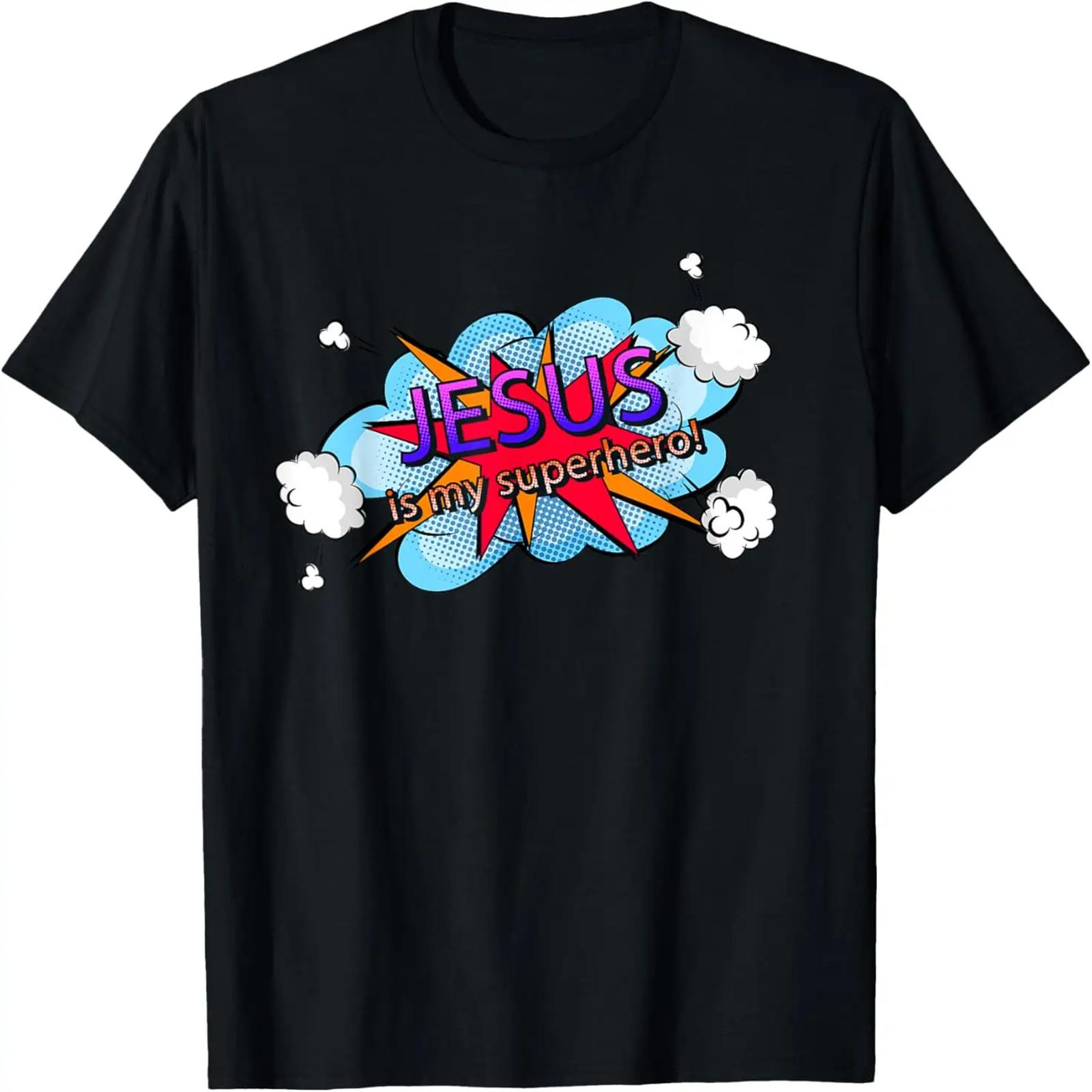 Jesus Is My Superhero Cute Powerful Christian Gift Comic T-Shirt XXXXXL різнокольоровий
Jesus Is My Superhero Cute Powerful Christian Gift Comic T-Shirt XXXXXL різнокольоровий