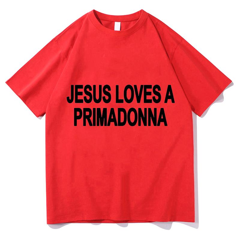 Nessa Barrett Jesus Loves A Primadonna Tshirts Unisex Women Summer Cotton Clothing Hiphop Fashion Round Neck Short Sleeved Tee S
Nessa Barrett Jesus Loves A Primadonna Tshirts Unisex Women Summer Cotton Clothing Hiphop Fashion Round Neck Short Sleeved Tee S