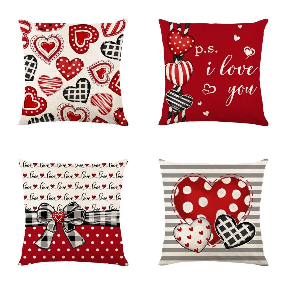 Bow Letter Print Throw Pillow Cover Cute Heart Cushion Case Fashion Pillowcase 45*45cm-D
Bow Letter Print Throw Pillow Cover Cute Heart Cushion Case Fashion Pillowcase 45*45cm-D