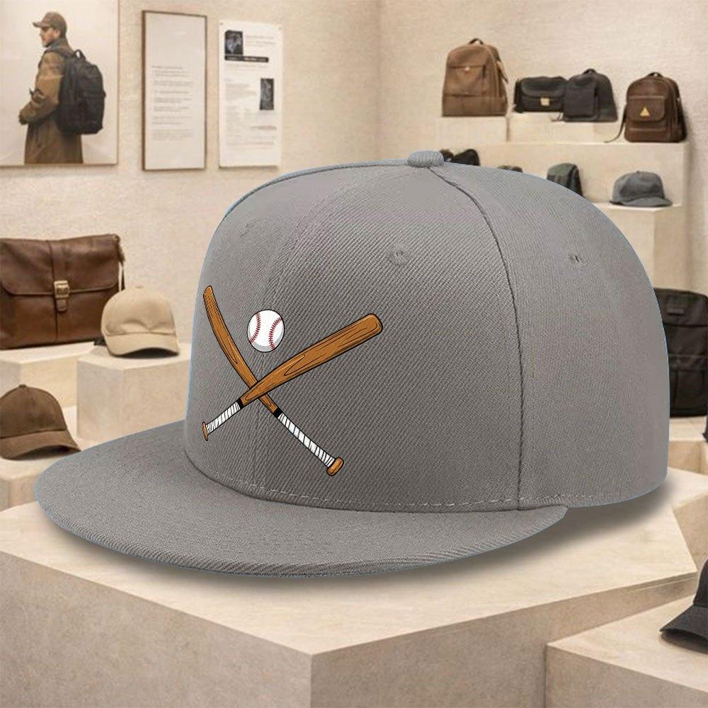 Baseball Bats And Ball Graphic Polyester Snapback Baseball Cap Adjustable Outdoor Unisex Headwear One Size
Baseball Bats And Ball Graphic Polyester Snapback Baseball Cap Adjustable Outdoor Unisex Headwear One Size