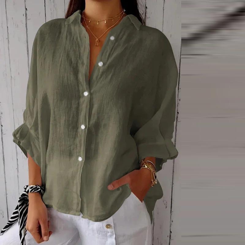 Женская весенняя рубашка из хлопка и льна с завязками на спине, однобортная рубашка с воротником-поло, женские свободные повседневные блузки для ежедневных поездок на работу L армия зеленый
Женская весенняя рубашка из хлопка и льна с завязками на спине, однобортная рубашка с воротником-поло, женские свободные повседневные блузки для ежедневных поездок на работу L армия зеленый