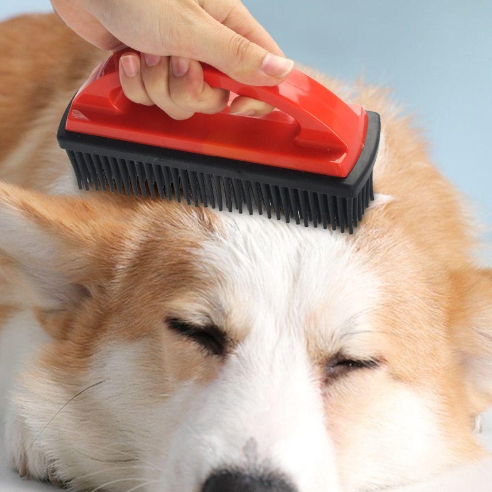 Silicone Fluff Cleaner Rubber Massage Brush Portable Cat and Dog Hair Lint Remover Brush Home красный
Silicone Fluff Cleaner Rubber Massage Brush Portable Cat and Dog Hair Lint Remover Brush Home красный
