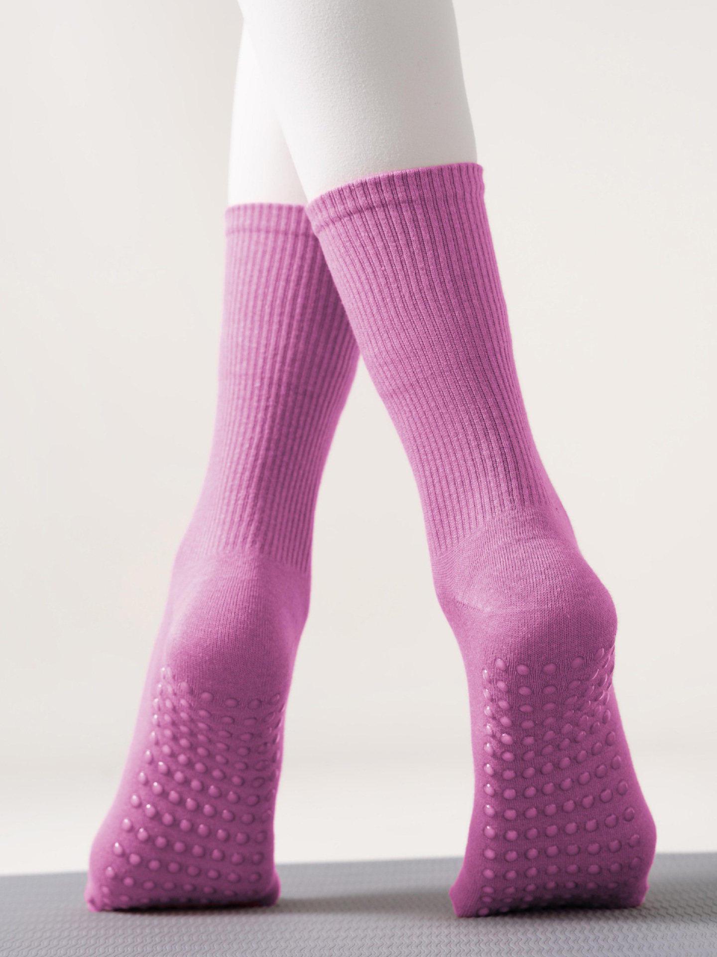 Women s Anti-Slip Yoga & Pilates Breathable Silicone Calf Socks. One Size
Women s Anti-Slip Yoga & Pilates Breathable Silicone Calf Socks. One Size