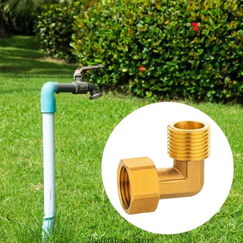 Pack Of 3 Practical Sturdy Brass 1/2Inch 90 Degree Point Connectors Male to Female Thread for Hot And Cold Water Supply 3XUF CN
Pack Of 3 Practical Sturdy Brass 1/2Inch 90 Degree Point Connectors Male to Female Thread for Hot And Cold Water Supply 3XUF CN