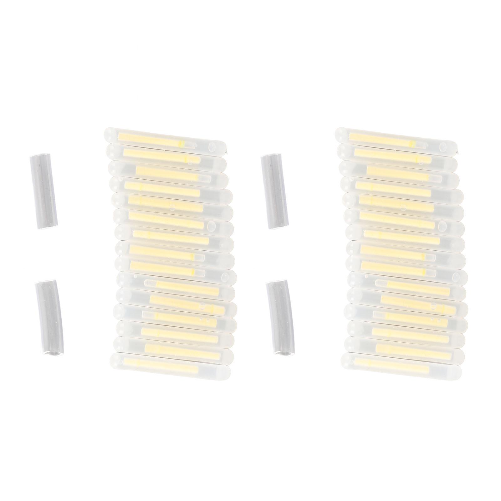 30PCS Fishing Glow Sticks Plastic Rod Tip Fluorescent Lightsticks for Dark Night Fishing
30PCS Fishing Glow Sticks Plastic Rod Tip Fluorescent Lightsticks for Dark Night Fishing