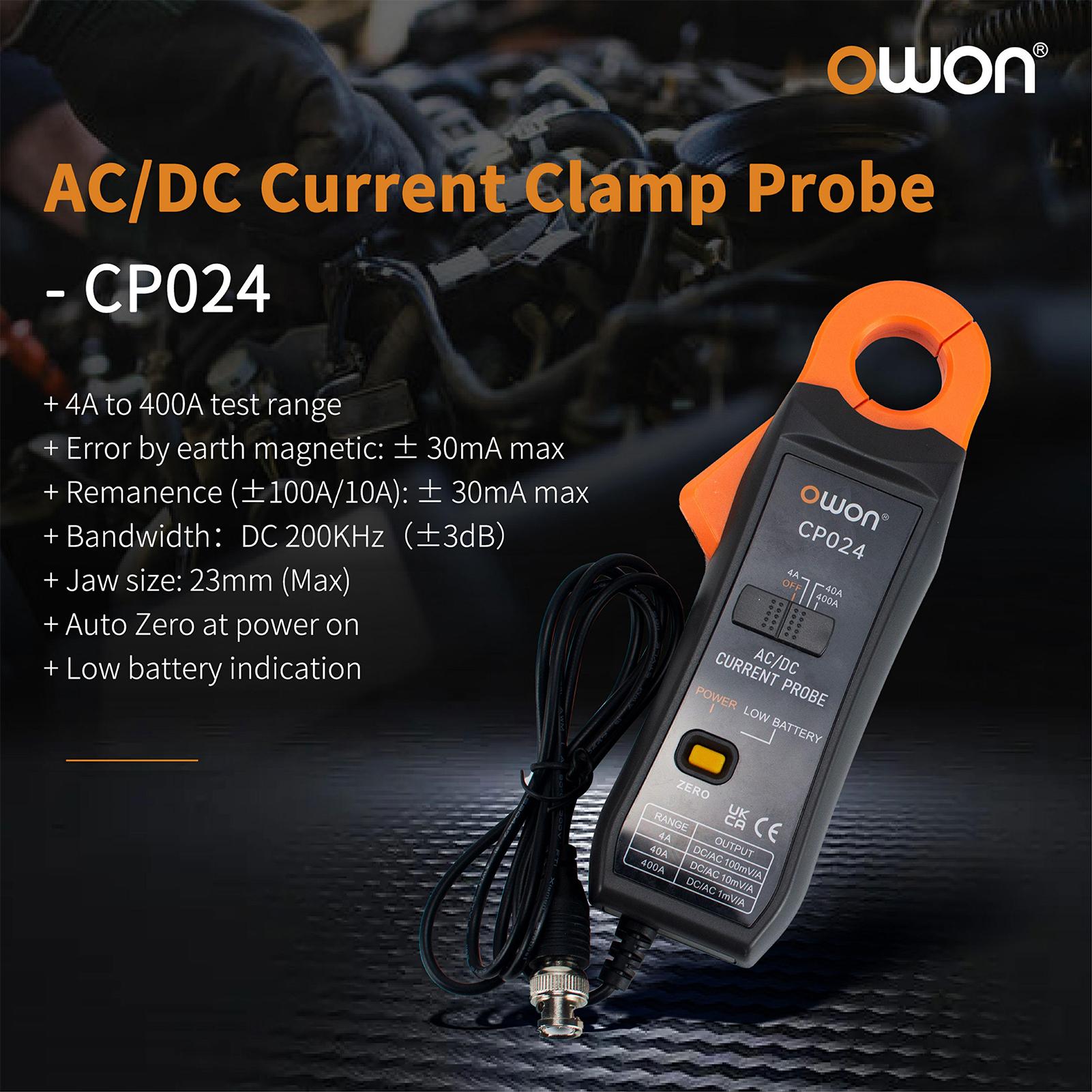 OWON CP024 4A-400A Пробник Комплект пробников для осциллографа Осциллограф Зонд для осциллографа
OWON CP024 4A-400A Пробник Комплект пробников для осциллографа Осциллограф Зонд для осциллографа