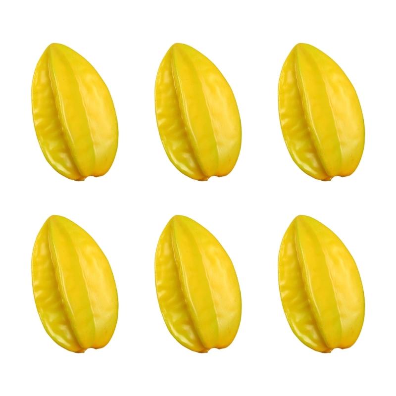 Pack Of 6 Realistic Artificial Fruits Model Functional Use Faux Fruits Decoration for Kitchen Display and Homes Ornament
Pack Of 6 Realistic Artificial Fruits Model Functional Use Faux Fruits Decoration for Kitchen Display and Homes Ornament