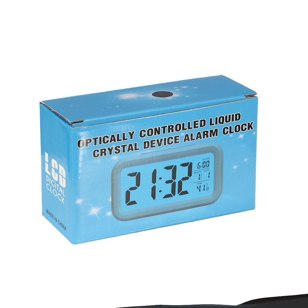 Mute Digital Electronic Alarm Clock with Temperature Snooze Function Excluding Batteries Black white light#0
Mute Digital Electronic Alarm Clock with Temperature Snooze Function Excluding Batteries Black white light#0