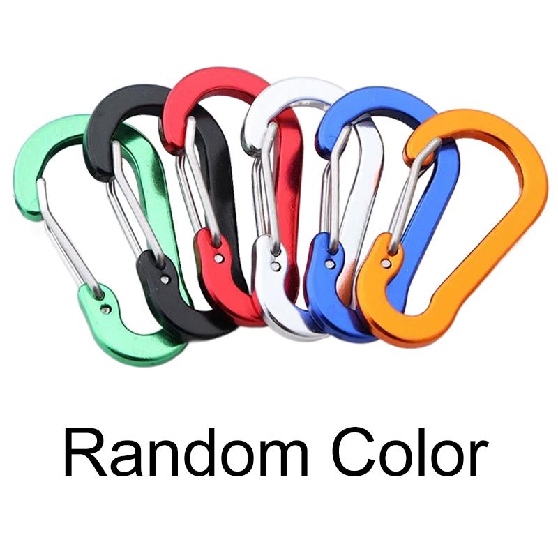 6/12pcs Multi-Use Clips Keychain Clip 5cm Aluminum Alloy D-Ring Carabiners Fishing Accessories Buckle for Outdoor Camping Hiking
6/12pcs Multi-Use Clips Keychain Clip 5cm Aluminum Alloy D-Ring Carabiners Fishing Accessories Buckle for Outdoor Camping Hiking