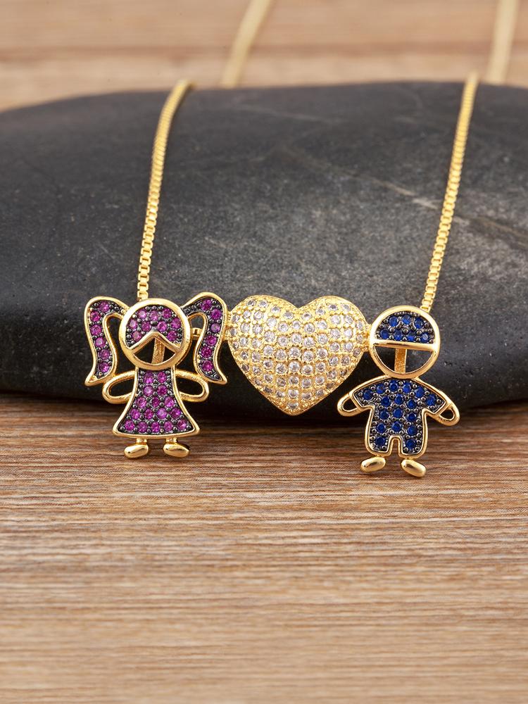 Nidin New Trendy Love Heart Shape Girl Boy Shine Zircon Pendant Necklace For Women Female Chain Choker Jewelry Mother s Day Gift
Nidin New Trendy Love Heart Shape Girl Boy Shine Zircon Pendant Necklace For Women Female Chain Choker Jewelry Mother s Day Gift