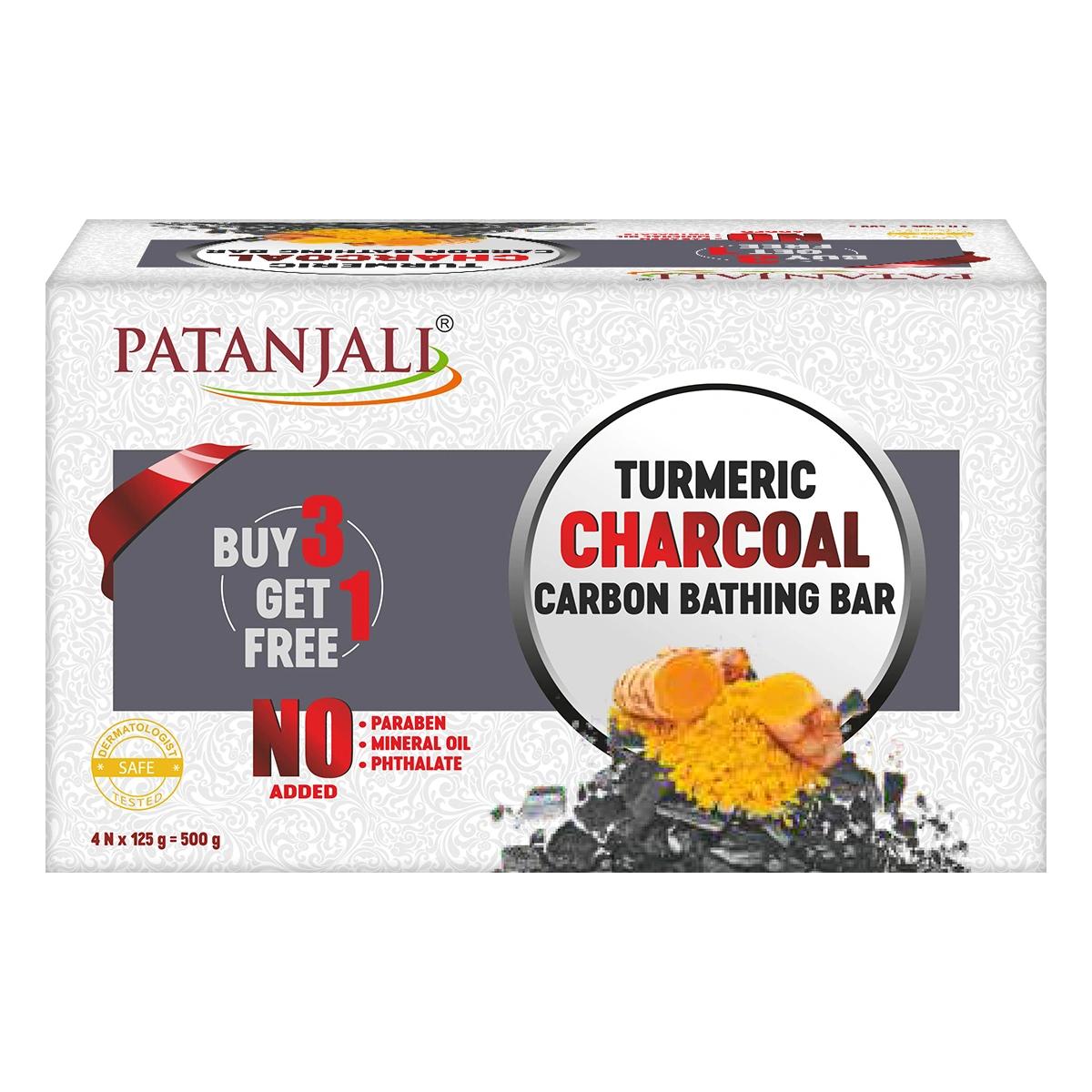 Patanjali Turmeric Charcoal Bathing Bar, With Cleanse Deeply, Detoxify & Provide Freshness 375gm
Patanjali Turmeric Charcoal Bathing Bar, With Cleanse Deeply, Detoxify & Provide Freshness 375gm
