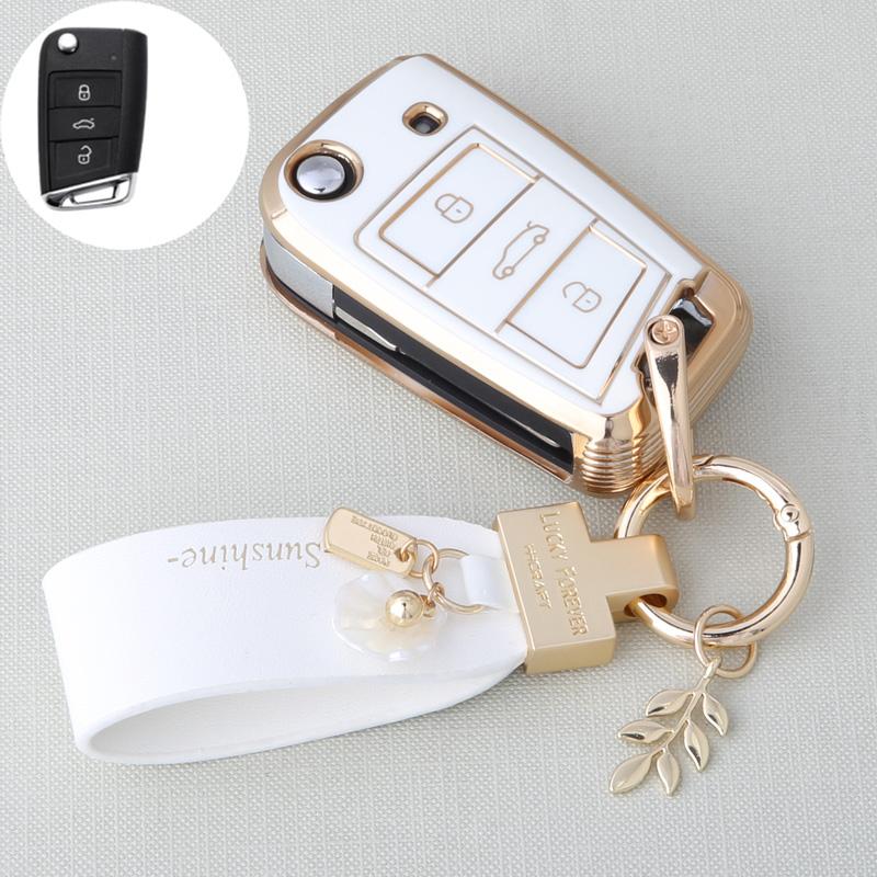 Чохол для ключів TPU для автомобіля VW Volkswagen Golf 7 MK7 Tiguan MK2 для Seat Ateca Leon FR 2 Ibiza Skoda Octavia Keyless
Чохол для ключів TPU для автомобіля VW Volkswagen Golf 7 MK7 Tiguan MK2 для Seat Ateca Leon FR 2 Ibiza Skoda Octavia Keyless
