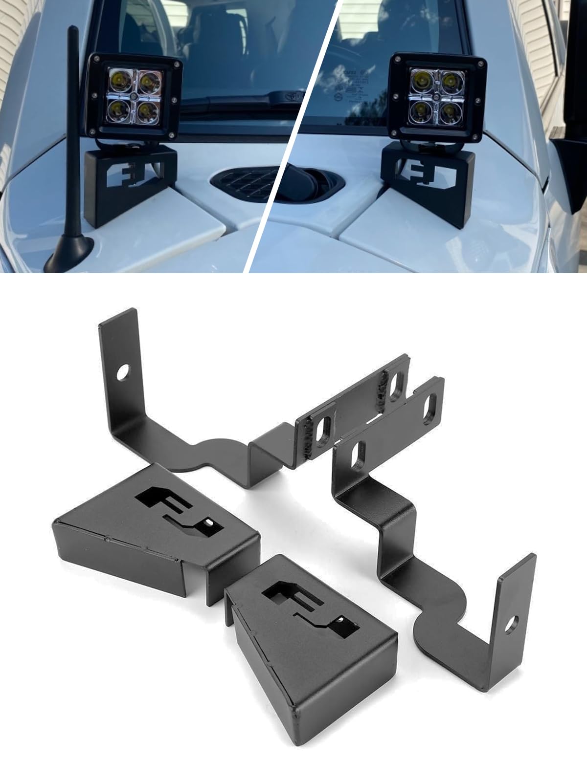 Chelhead Toyota FJ Light Bar Mount Bracket Bonnet LED Light Bar Fixed Work Light Stay LED Bar Cruiser Mounting Bracket Pedestal No Drilling Requi
Chelhead Toyota FJ Light Bar Mount Bracket Bonnet LED Light Bar Fixed Work Light Stay LED Bar Cruiser Mounting Bracket Pedestal No Drilling Requi