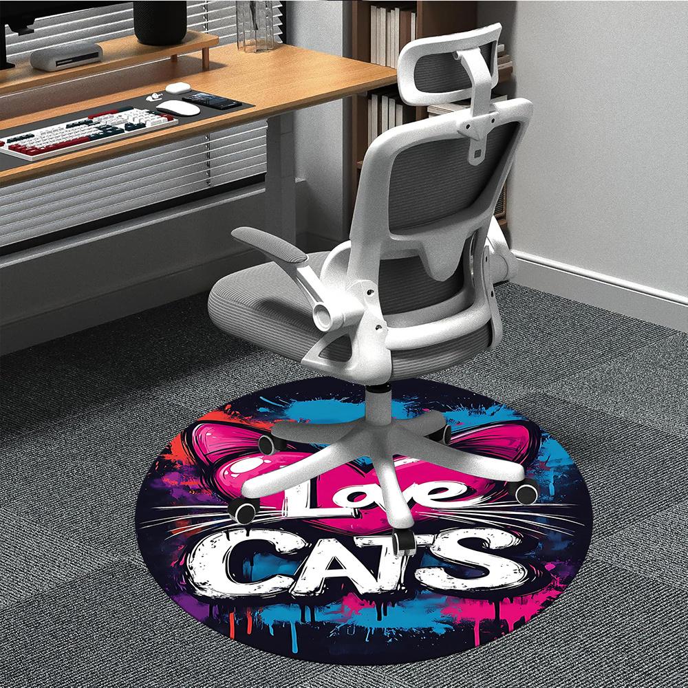 1pcLove Cats Office Round Area Rug, Indoor Mat Suitable ForOffice, Under Office Chairs Bedroom Living Room Home Decor, Room Deco 014 80cm by 80cm
1pcLove Cats Office Round Area Rug, Indoor Mat Suitable ForOffice, Under Office Chairs Bedroom Living Room Home Decor, Room Deco 014 80cm by 80cm
