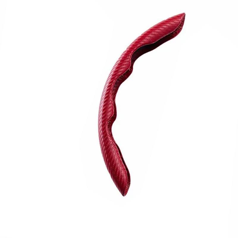 Новый замшевый чехол из углеродного волокна, автозапчасти, защитный противоскользящий чехол на руль, универсальная защита рулевого колеса автомобиля для автомобильных аксессуаров темно-красного
Новый замшевый чехол из углеродного волокна, автозапчасти, защитный противоскользящий чехол на руль, универсальная защита рулевого колеса автомобиля для автомобильных аксессуаров темно-красного