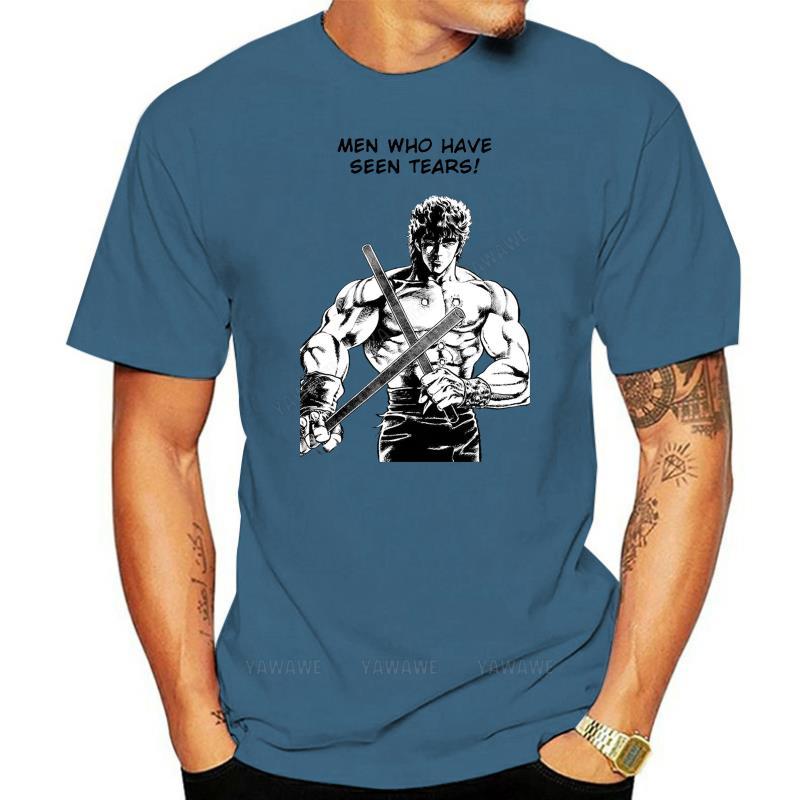 Popular Boy Fist Of The North Star T Shirt Retro Stylish Hokuto No Ken Graphic Cotton Big Size Short Sleeve Men Tee Shirts 4XL
Popular Boy Fist Of The North Star T Shirt Retro Stylish Hokuto No Ken Graphic Cotton Big Size Short Sleeve Men Tee Shirts 4XL
