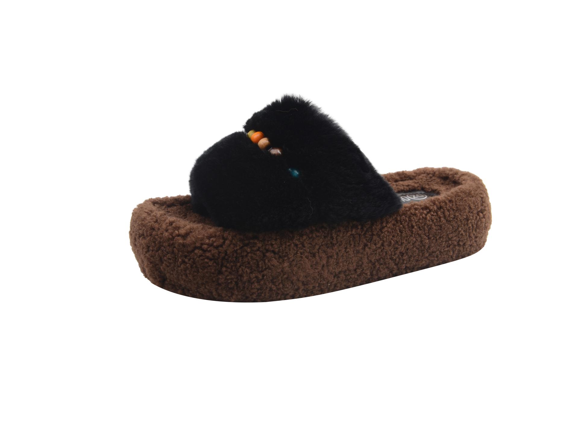 Women s Furry Thick-Soled Slippers - Non-Slip, Height-Boosting, for Autumn/Winter 2025 Outdoor Wear 40
Women s Furry Thick-Soled Slippers - Non-Slip, Height-Boosting, for Autumn/Winter 2025 Outdoor Wear 40