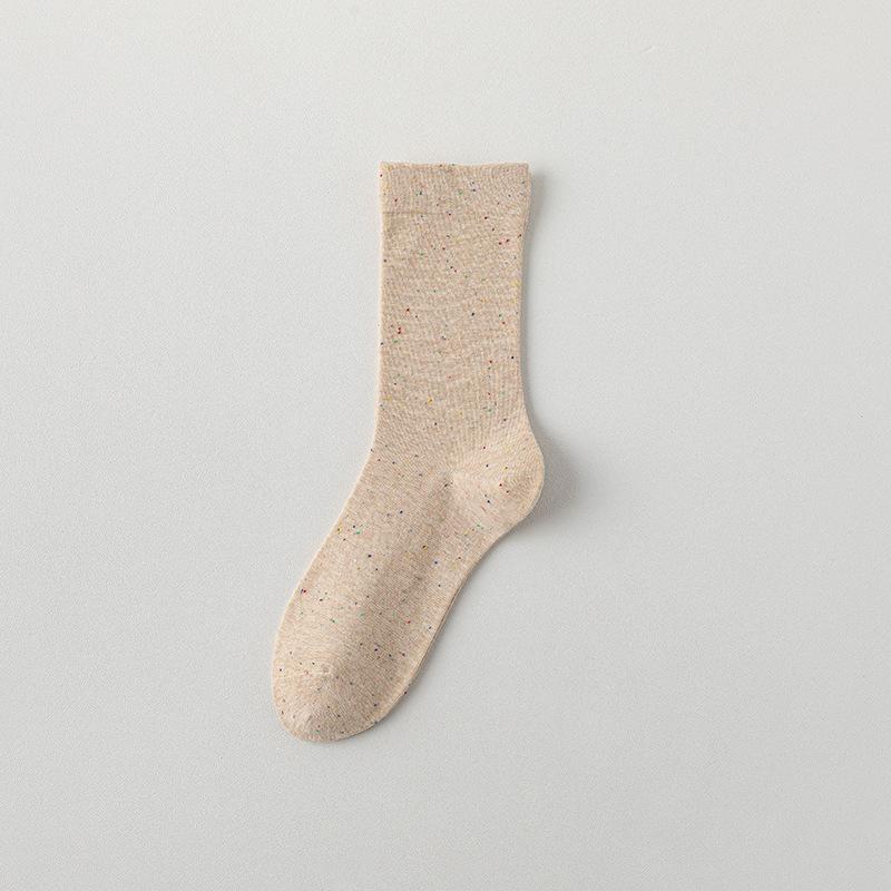 Женские весенне-летние хлопковые носки, носки до середины икры, бесшовные, влагопоглощающие и дышащие махровые носки, универсальные длинные носки с дофаминовым дизайном 1 pair телесный
Женские весенне-летние хлопковые носки, носки до середины икры, бесшовные, влагопоглощающие и дышащие махровые носки, универсальные длинные носки с дофаминовым дизайном 1 pair телесный