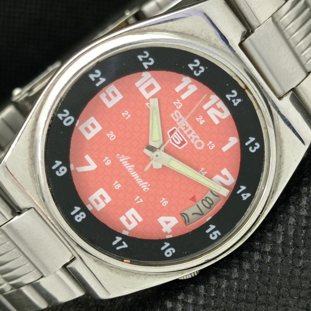 USED VINTAGE SEIKO 5 AUTO 7009A JAPAN MENS DATE PEACH WATCH 595a-a312331-2 SKU595a-a312331
USED VINTAGE SEIKO 5 AUTO 7009A JAPAN MENS DATE PEACH WATCH 595a-a312331-2 SKU595a-a312331