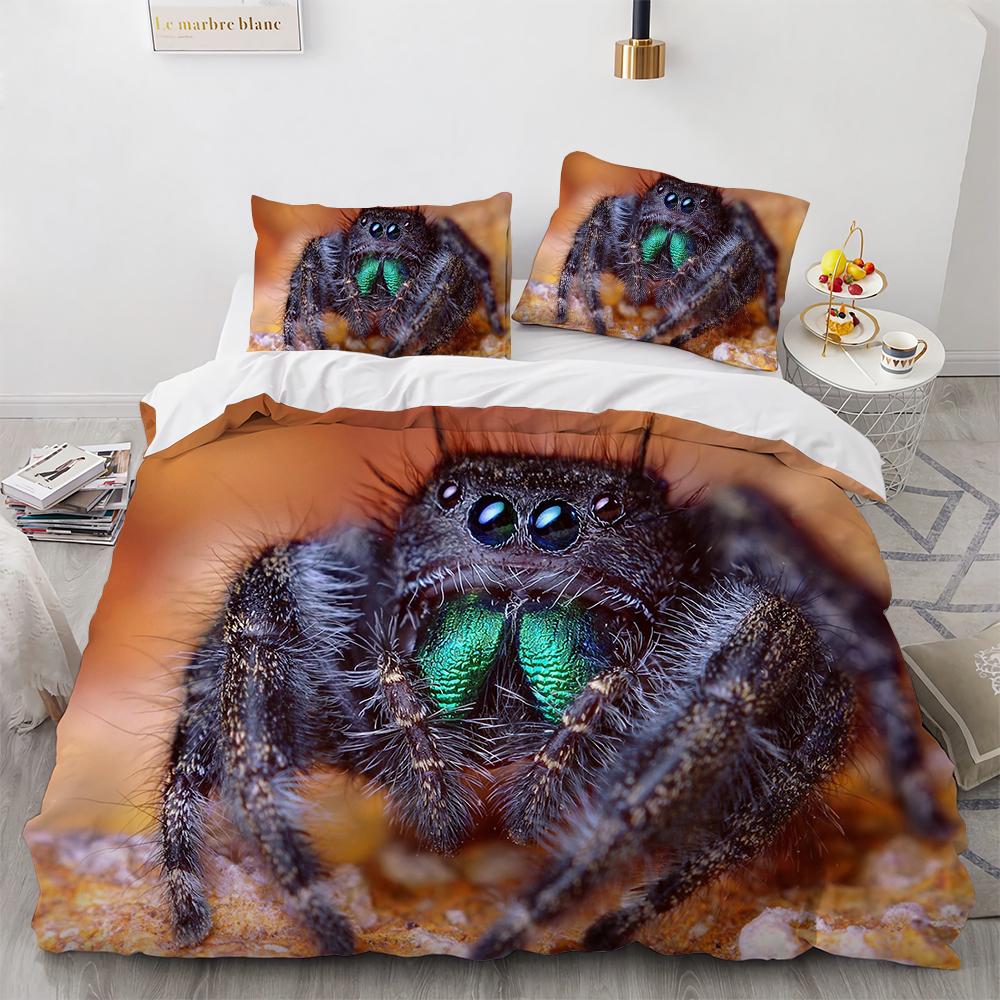 Tarantula-Full Size Microfiber Bedding Set,3D Print, Black, Brown Spider Comforter Cover Set,Insect Theme,Zipper Duvet Cover Set EU single(135x200cm)
Tarantula-Full Size Microfiber Bedding Set,3D Print, Black, Brown Spider Comforter Cover Set,Insect Theme,Zipper Duvet Cover Set EU single(135x200cm)