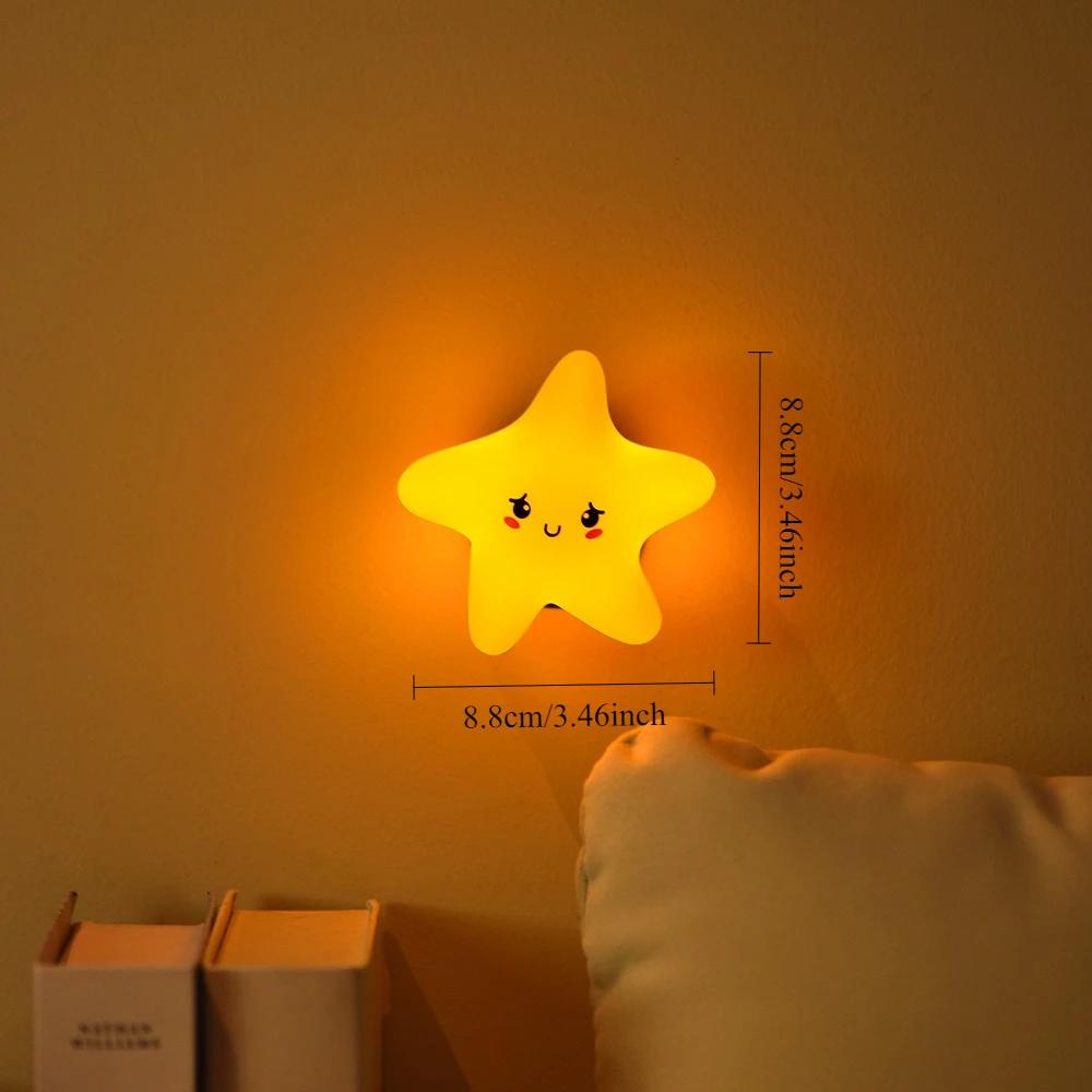 Звезды Мини Светодиодный Ночник USB Перезаряжаемый Мультяшный Луна Силиконовый Ночник Сенсорный Мягкий Свет Для Спальни Прикроватный Детский Подарок USB Type-C звезда
Звезды Мини Светодиодный Ночник USB Перезаряжаемый Мультяшный Луна Силиконовый Ночник Сенсорный Мягкий Свет Для Спальни Прикроватный Детский Подарок USB Type-C звезда