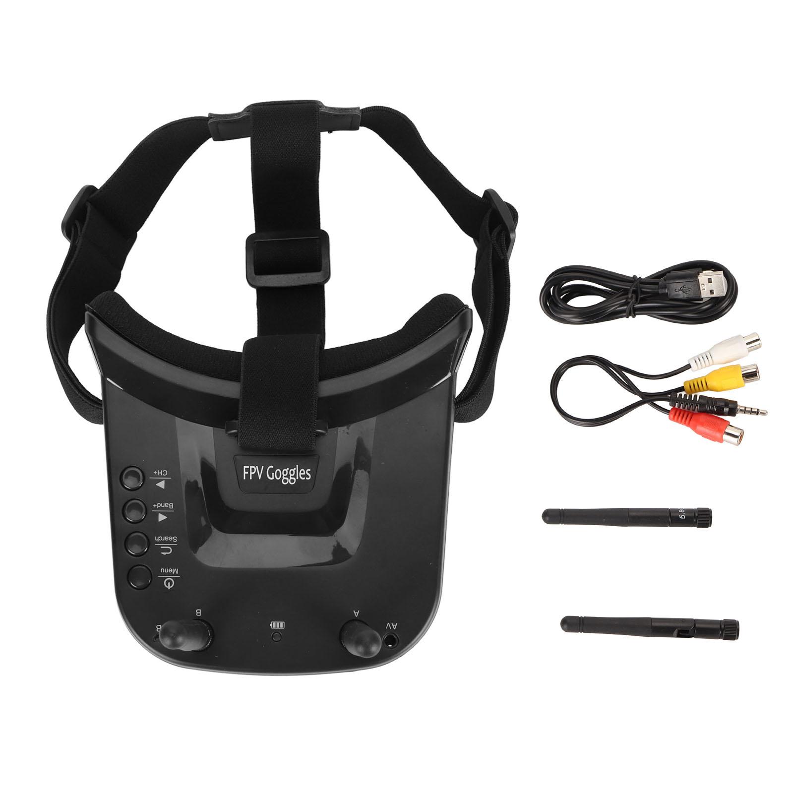Міні FPV окуляри 5,8 ГГц 3 дюйми 40 каналів 480x320 LCD екран 1200mAh FPV відео гарнітура окуляри з
Міні FPV окуляри 5,8 ГГц 3 дюйми 40 каналів 480x320 LCD екран 1200mAh FPV відео гарнітура окуляри з