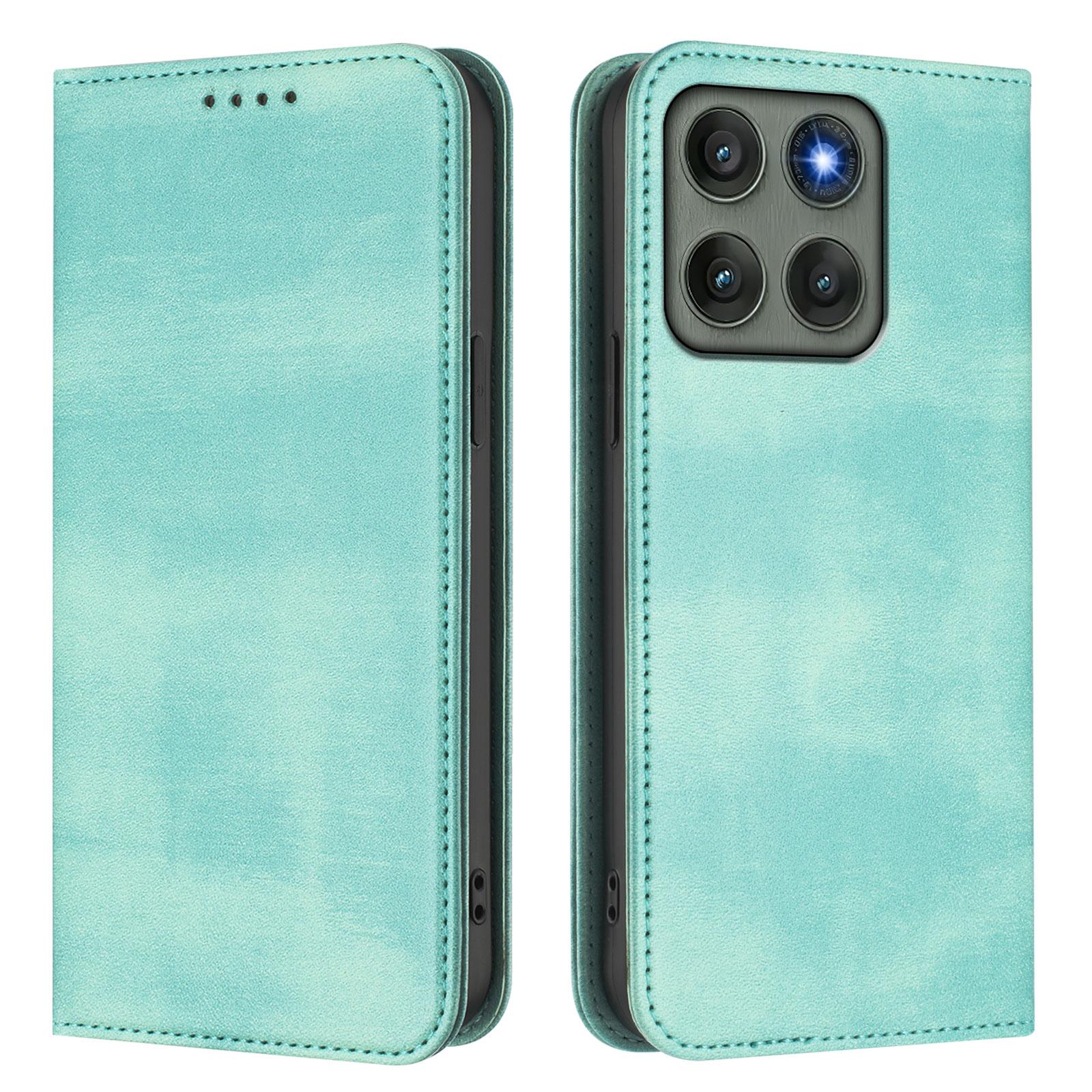 For Motorola Edge 60 Pro 5G Wallet Cases Retro Texture RFID Blocking Leather Phone Cover Mint Green
For Motorola Edge 60 Pro 5G Wallet Cases Retro Texture RFID Blocking Leather Phone Cover Mint Green
