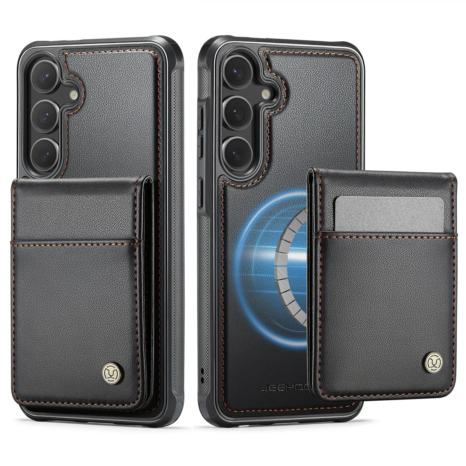 2 in 1 Magnetic Detachable Vertical Cards Solt Bag Case for Samsung Galaxy S25 Ultra S24 S23 Plus A56 A16 Wallet Kickstand Cover For Samsung Galaxy S24+ чёрный
2 in 1 Magnetic Detachable Vertical Cards Solt Bag Case for Samsung Galaxy S25 Ultra S24 S23 Plus A56 A16 Wallet Kickstand Cover For Samsung Galaxy S24+ чёрный