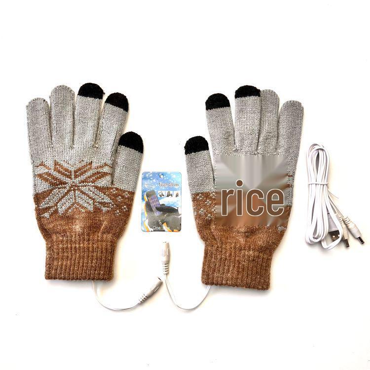 Men s USB Heated Touchscreen Knitted Gloves for Outdoor Cycling Warmth and Cold Protection Single Side Heating
Men s USB Heated Touchscreen Knitted Gloves for Outdoor Cycling Warmth and Cold Protection Single Side Heating
