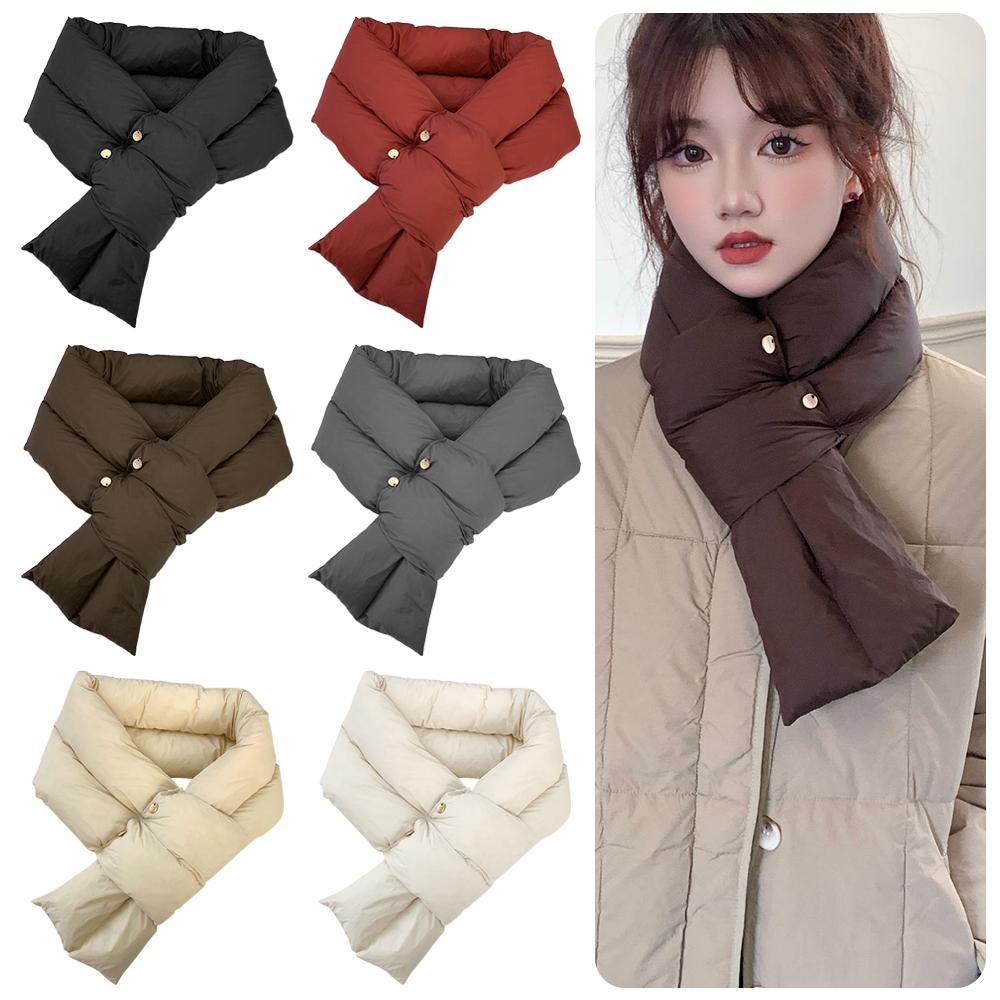 Warm Cross Ring Scarves Down Cotton Ring Scarf Simple Fashion Thermal Shawl Women Men кавовий
Warm Cross Ring Scarves Down Cotton Ring Scarf Simple Fashion Thermal Shawl Women Men кавовий